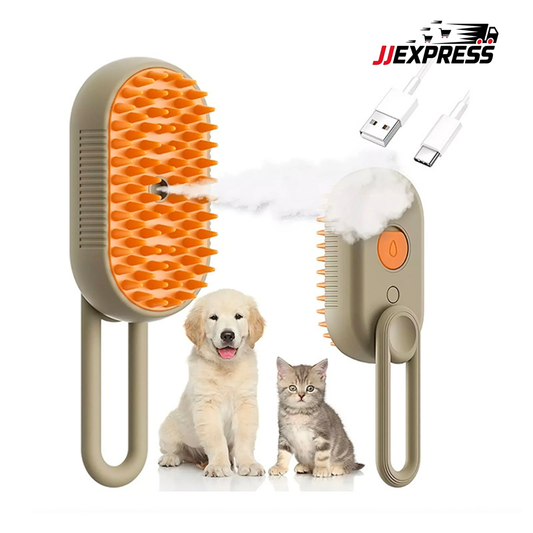 CEPILLO DE VAPOR 3 EN 1 PARA MASCOTAS