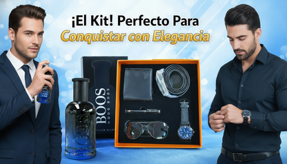 KIT PERFECTO PARA CONQUISTAR CON ELEGANCIA (HOMBRE)