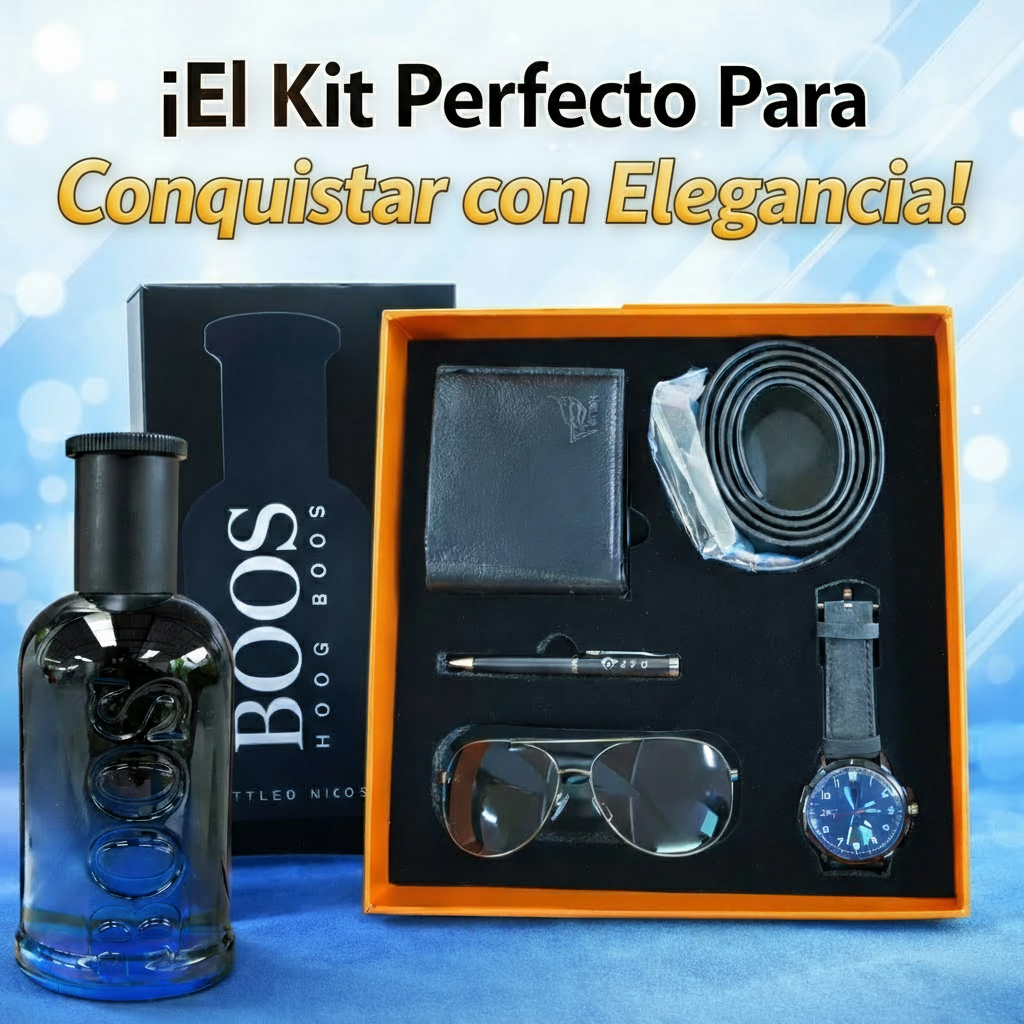 KIT PERFECTO PARA CONQUISTAR CON ELEGANCIA (HOMBRE)